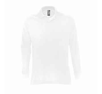 Polo Sol's STAR blanc