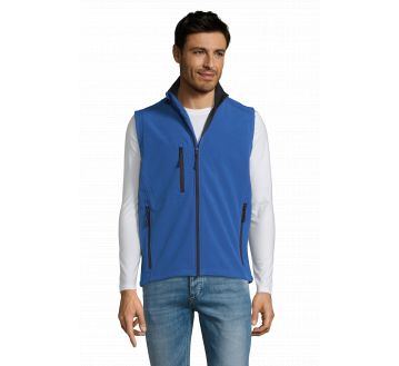 SOFTSHELL RALLYE HOMME SANS MANCHE 46601 - SOL'S