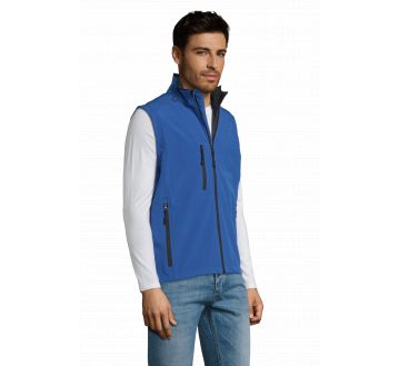 SOFTSHELL RALLYE HOMME SANS MANCHE 46601 - SOL'S