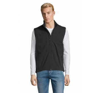 SOFTSHELL RALLYE HOMME SANS MANCHE 46601 - SOL'S