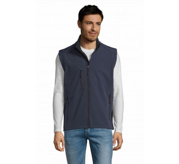 SOFTSHELL RALLYE HOMME SANS MANCHE 46601 - SOL'S