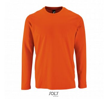 T-shirt manches longues homme Sol’s Imperial orange