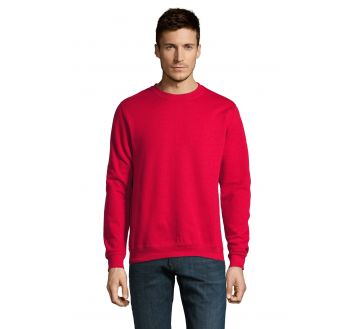 Sweat unisexe Sol's NEW SUPREME rouge