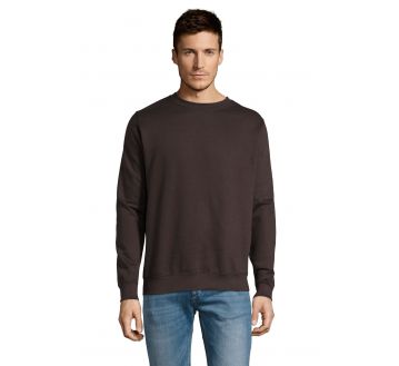 Sweat unisexe Sol's NEW SUPREME marron