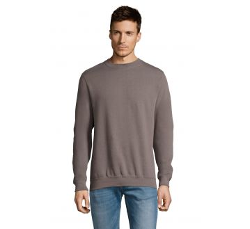 Sweat unisexe Sol's NEW SUPREME marron