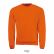 Sweat homme Sol’s Spider orange