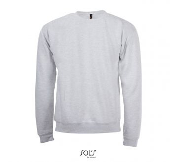 Sweat homme Sol’s Spider blanc chiné