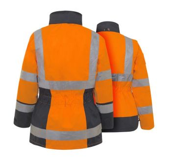 PARKA HAUTE VISIBILITE 4 EN 1 FEMME CALIFORNIA - T2S