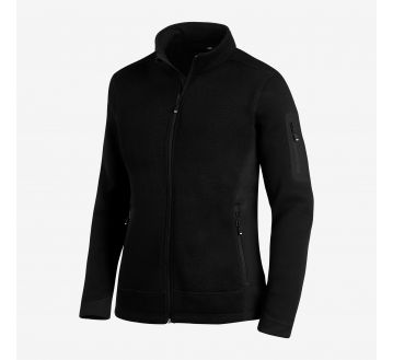 Veste en tricot polaire pour femme FHB MARIEKE noir