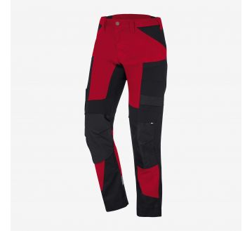 Pantalon de travail mixte FHB LEO rouge