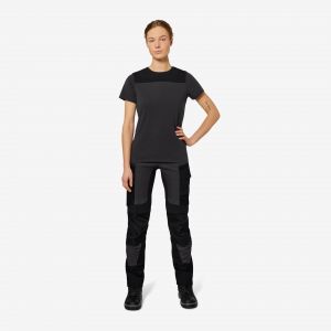 PANTALON DE TRAVAIL LEO ANTHRACITE - FHB 2