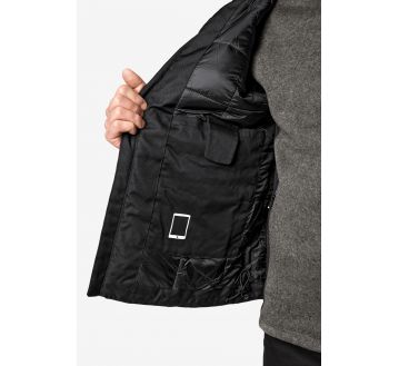 GILET DE TRAVAIL DEPERLANT DOUBLURE CHAUDE...