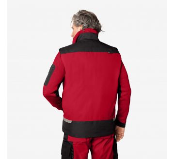 GILET DE TRAVAIL DEPERLANT DOUBLURE CHAUDE...