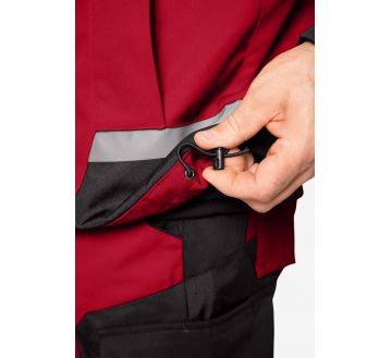 GILET DE TRAVAIL DEPERLANT DOUBLURE CHAUDE...