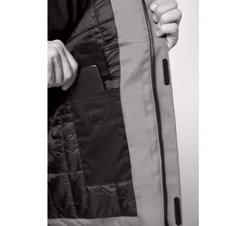 GILET DE TRAVAIL DEPERLANT DOUBLURE CHAUDE...