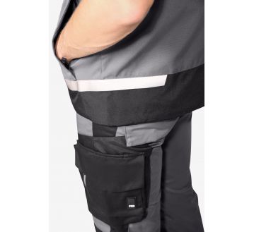 GILET DE TRAVAIL DEPERLANT DOUBLURE CHAUDE...