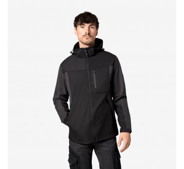VESTE SOFTSHELL A CAPUCHE JANNIK - FHB