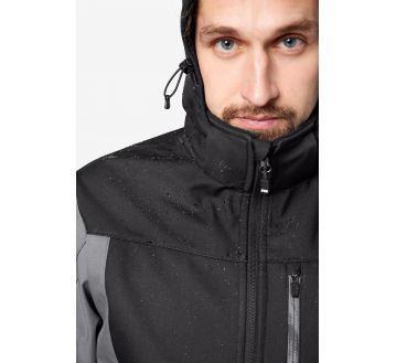 VESTE SOFTSHELL A CAPUCHE JANNIK - FHB