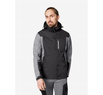VESTE SOFTSHELL A CAPUCHE JANNIK - FHB