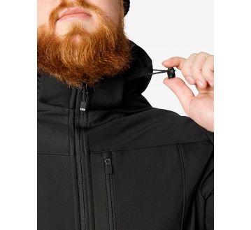 VESTE SOFTSHELL A CAPUCHE JANNIK - FHB