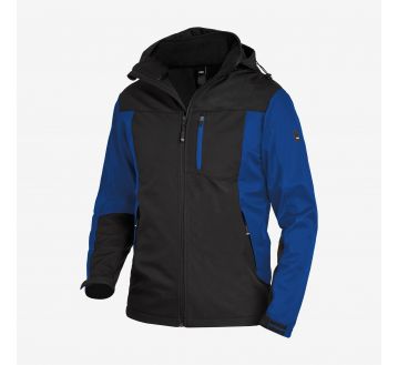 Veste softshell FHB JANNIK bleu