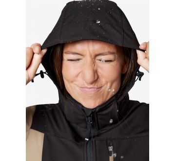 VESTE SOFTSHELL A CAPUCHE FEMME JULIA - FHB