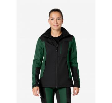 VESTE SOFTSHELL A CAPUCHE FEMME JULIA - FHB