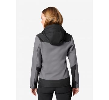 VESTE SOFTSHELL A CAPUCHE FEMME JULIA - FHB