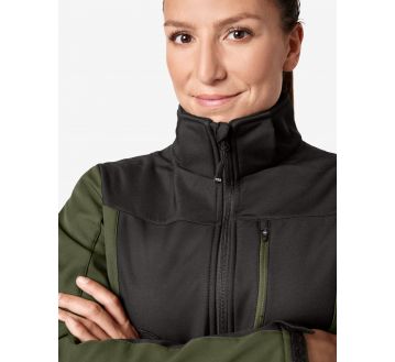 VESTE SOFTSHELL A CAPUCHE FEMME JULIA - FHB
