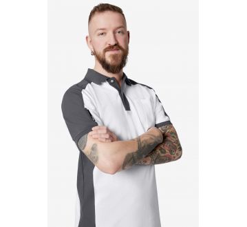 POLO MANCHES COURTES BI-COLORE KONRAD - FHB