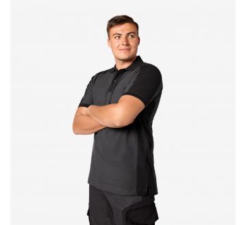 POLO MANCHES COURTES BI-COLORE KONRAD - FHB