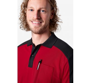 POLO MANCHES COURTES BI-COLORE KONRAD - FHB