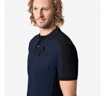 POLO MANCHES COURTES BI-COLORE KONRAD - FHB