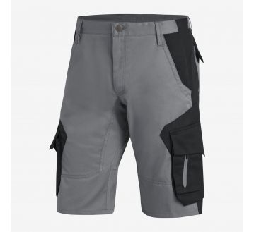 Bermuda de travail homme FHB WULF gris