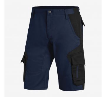 Bermuda de travail homme FHB WULF marine
