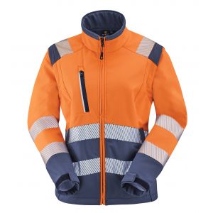 Softshell pour femme Cepovett - HV TIAN orange
