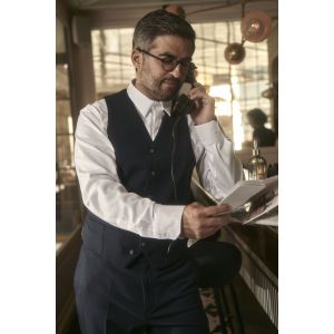 CHEMISE HOMME MONCEAU MANCHES LONGUES - LAFONT 2