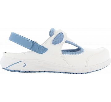 SABOTS DE TRAVAIL FEMME CARLY BLEU - SAFETY JOGGER PROFESSIONAL