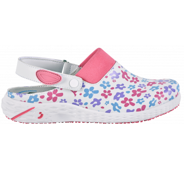 SABOTS DE TRAVAIL DANY - MOTIF FLEURS - SAFETY JOGGER PROFESSIONAL