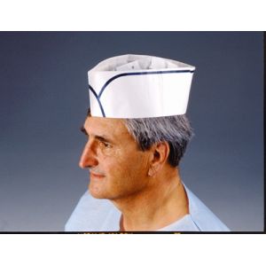 BOITE 100 CALOTS LISERE BLEU DM07 - HPC