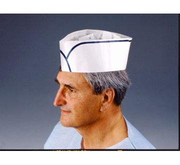 BOITE 100 CALOTS LISERE BLEU DM07 - HPC