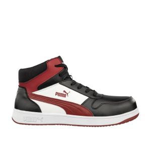 CHAUSSURES SECURITE FRONCOURT 630050 BLK/WHT/RED MID S3 ESD - PUMA