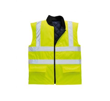 GILET JAUNE REVERSIBLE S469 - PORTWEST