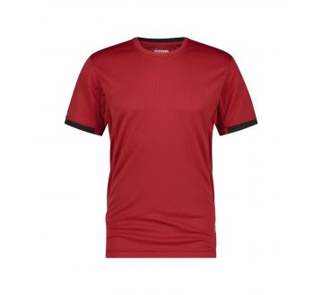 T-shirt anti uv rouge homme manches courtes NEXUS - DASSY