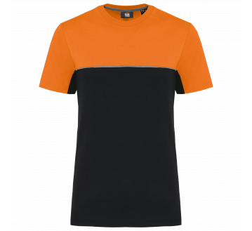 TEE-SHIRT BICOLORE ECORESPONSABLE UNISEXE WK304...