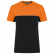 TEE-SHIRT BICOLORE ECORESPONSABLE UNISEXE WK304 - TOPTEX