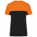 TEE-SHIRT BICOLORE ECORESPONSABLE UNISEXE WK304 - TOPTEX
