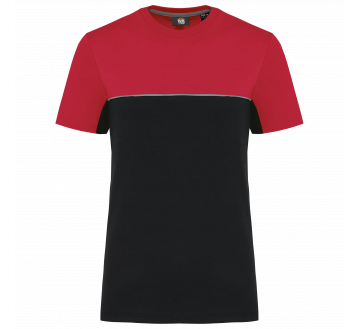 TEE-SHIRT BICOLORE ECORESPONSABLE UNISEXE WK304...
