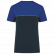 TEE-SHIRT BICOLORE ECORESPONSABLE UNISEXE WK304 - TOPTEX