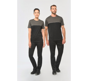 TEE-SHIRT BICOLORE ECORESPONSABLE UNISEXE WK304...